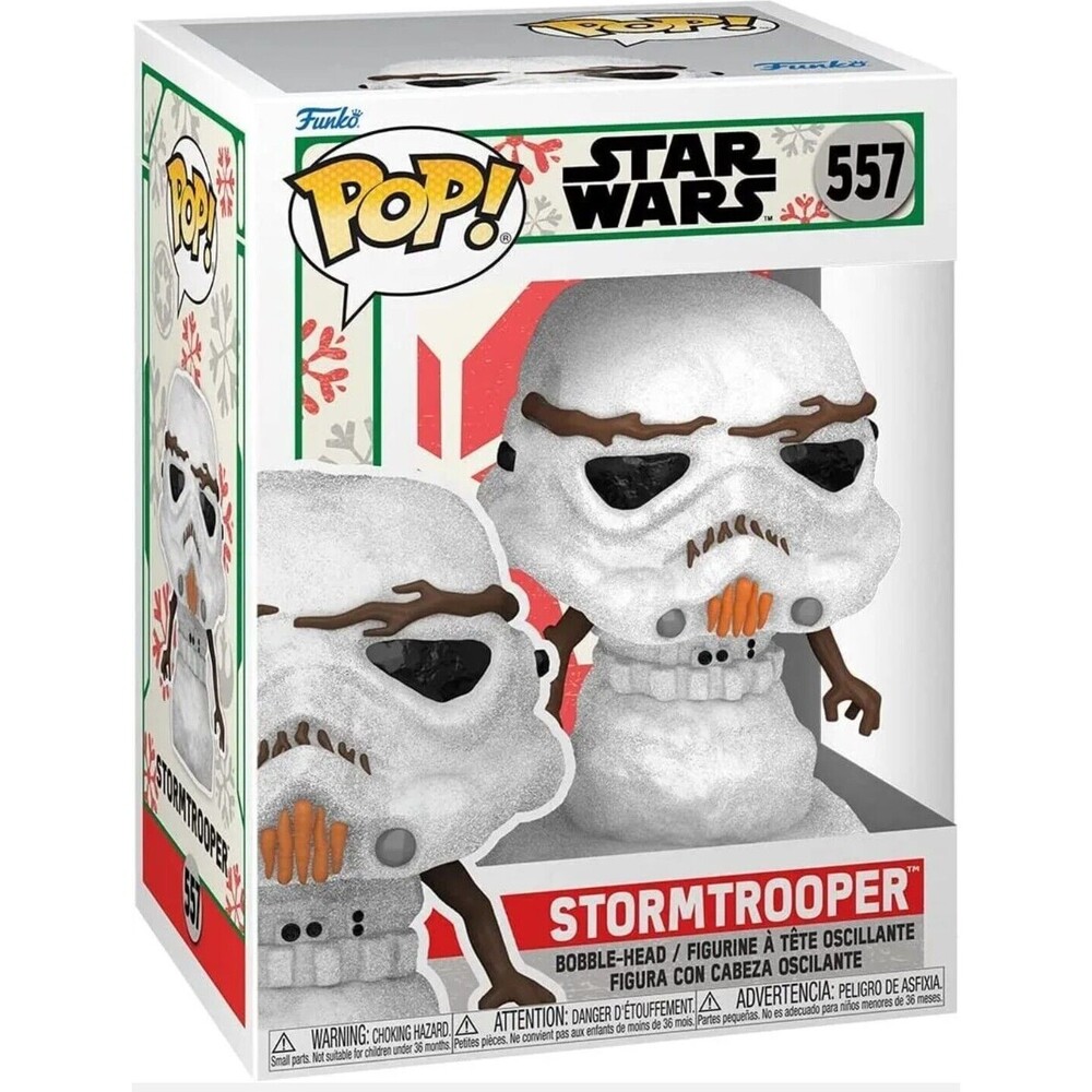 Funko Star Wars POP Stormtrooper Snowman Figure